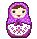 Amethyst Matryoshka